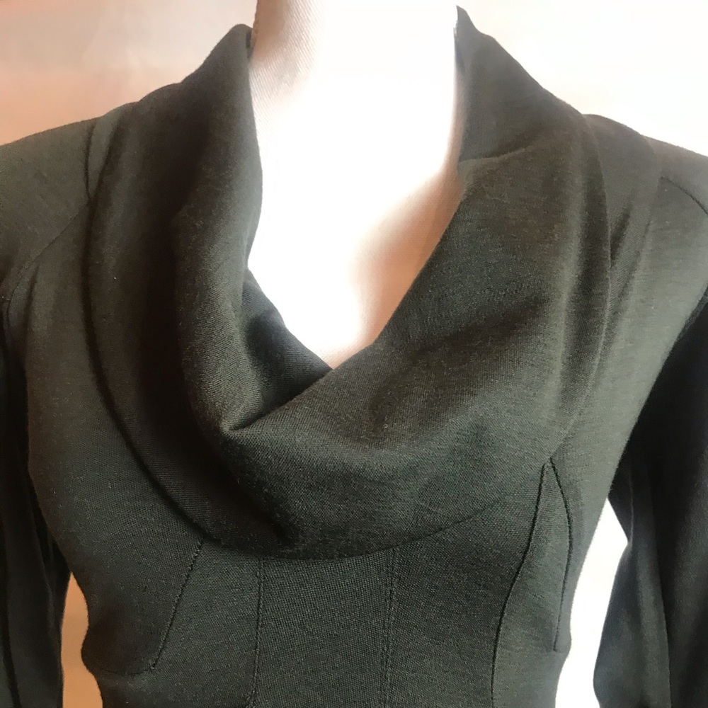 Diane Von Furstenberg Bilboa Wool Dress Mint Sz 0